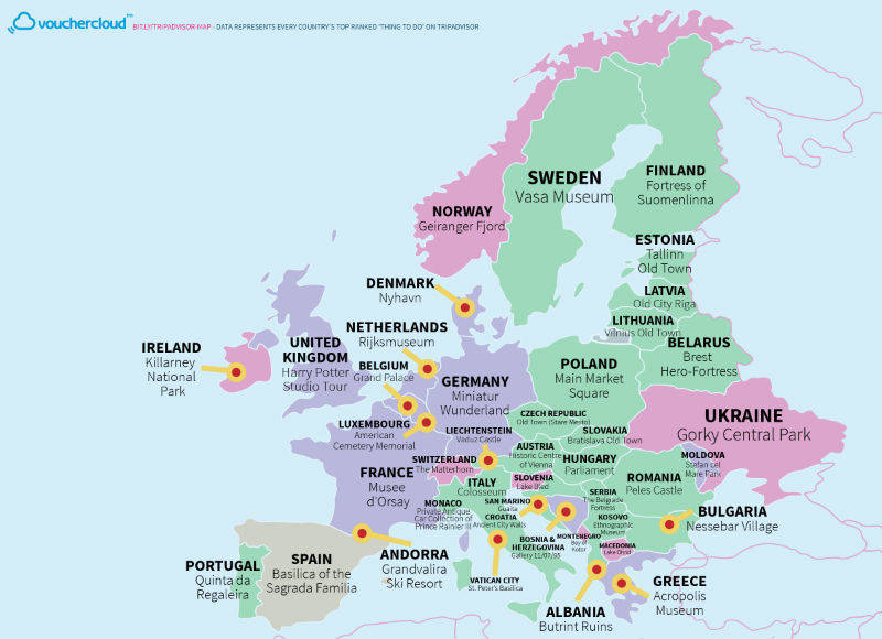 tripadvisor map europe