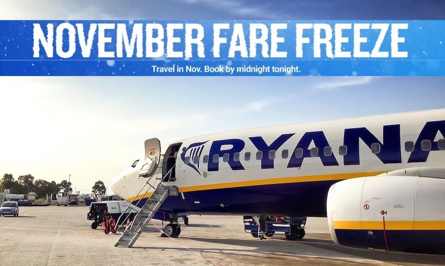 Ryanair akcija: "Od samo 16 eura povratne iz Zagreba i Zadra" 2 Ryanair akcija jesenska 3