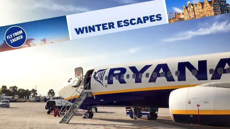 Ryanair akcija: Od 20 eura povratne karte iz Zagreba! 2 Ryanair akcija winter escapes