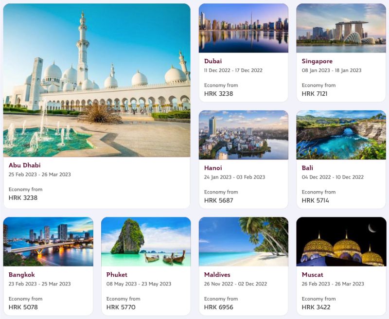 Qatar Airways 'Black Friday' Do 12 popusta ne letove!