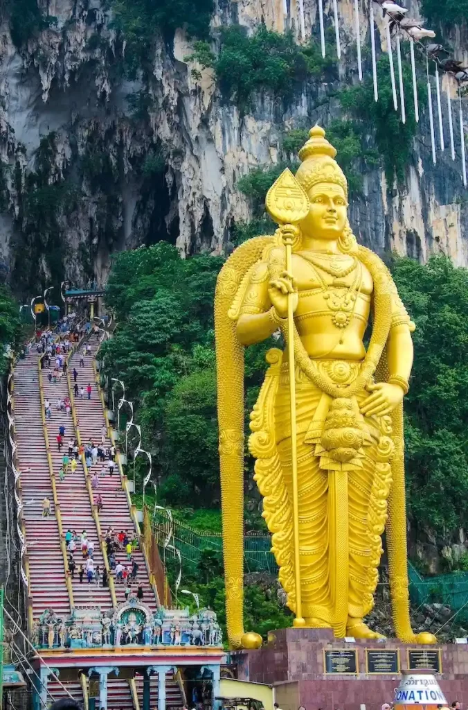 Najbrži i najjeftiniji načini kako do Batu Caves iz Kuala Lumpura 8 batu caves malezija kuala lumpur vodic