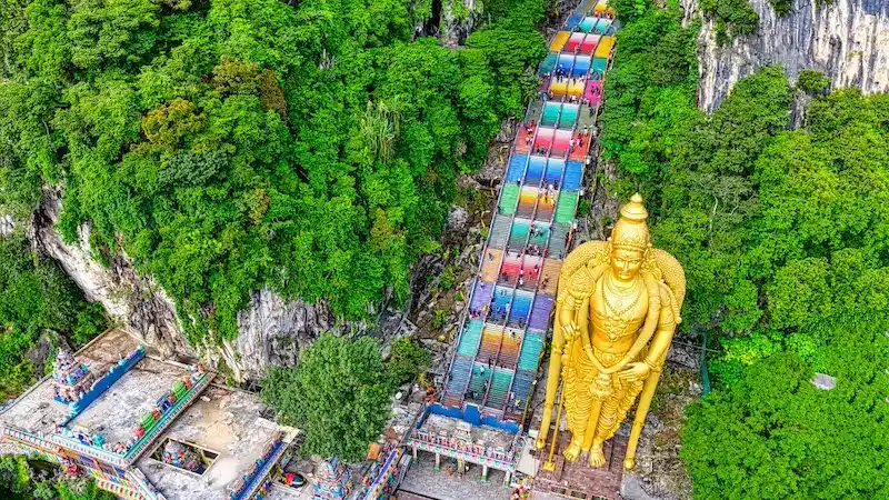 Najbrži i najjeftiniji načini kako do Batu Caves iz Kuala Lumpura 2 batu caves vodic kako doci iz kuala lumpura