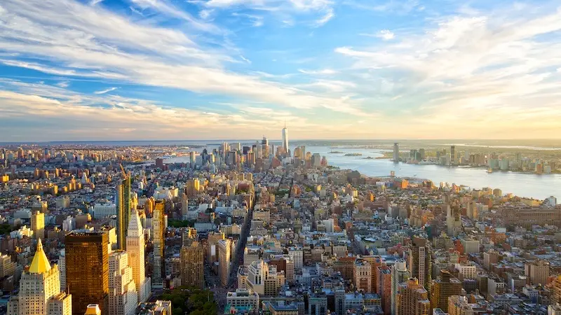 NEW YORK: 370 eura direktno za JFK iz Venecije! Proljetni termini kompanijom Air France! 2 new york aviokarte 2024 manhattan skyline