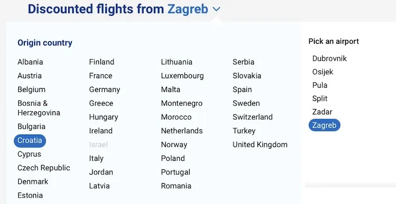 Ryanair akcija: 20% popusta za neke termine iz Zagreba, Zadra, Splita, Dubrovnika, Pule i Osijeka! 3 ryanair akcija 2024 odabir