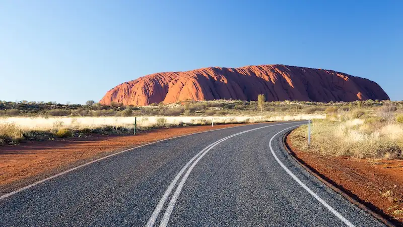 uluru aistralija