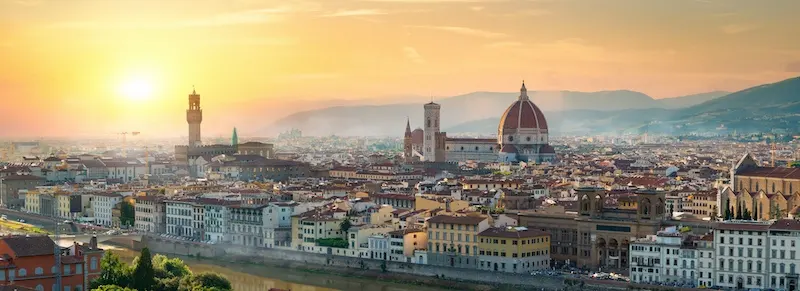 Gdje odsjesti u Toskani? Preporuke hotela i apartmana za svaki budžet 11 Pogled na Firencu s vidikovca Piazzale Michelangelo