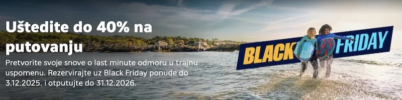 black friday booking com popusti na smještaj