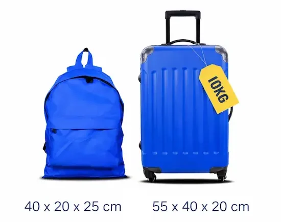 Ryanair prtljaga dimenzije: što smijete unijeti u avion bez nadoplate (2026 vodič) 5 Kabinski kofer Ryanair – dimenzije 55 × 40 × 20 cm, do 10 kg, uz Priority & 2 Cabin Bags