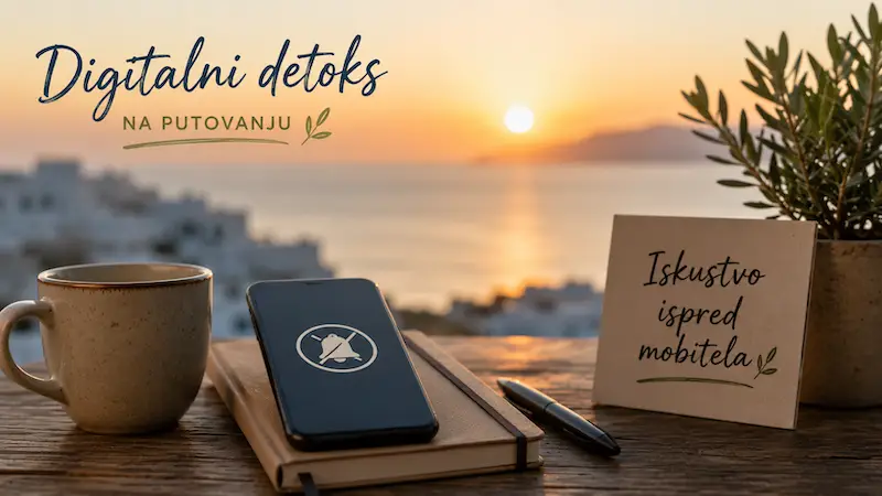 digitalni detoks na putovanju