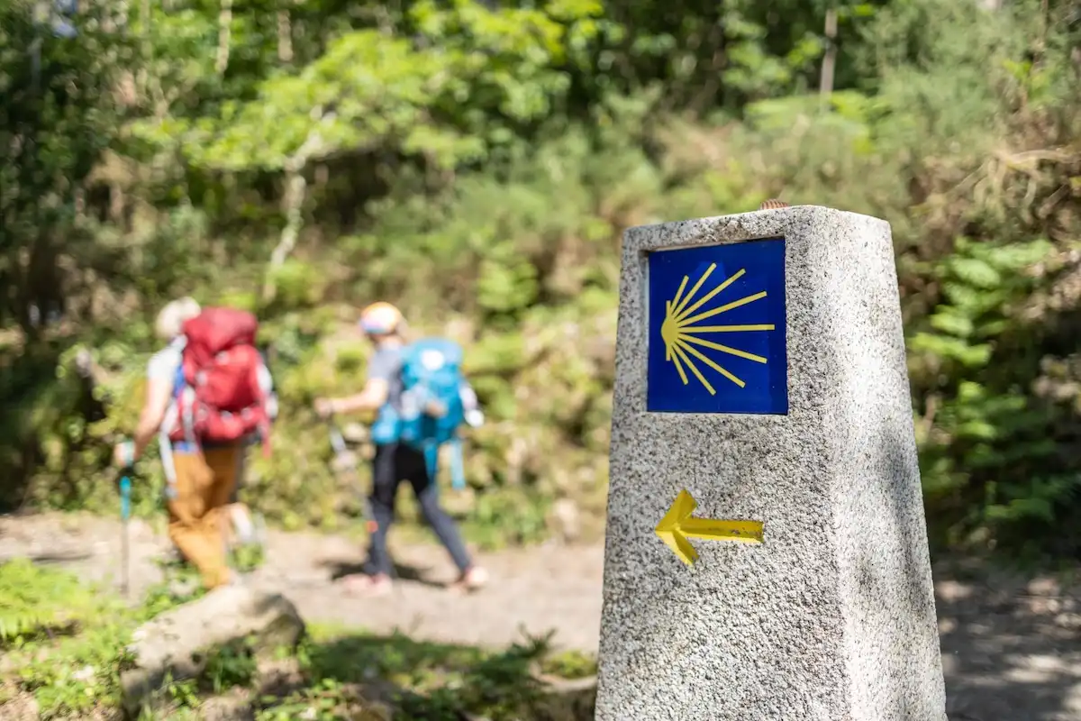Zašto na Caminu susrećete toliko Nijemaca? Priča o Kerkeling efektu 3 Hodočasnici s ruksacima hodaju rutom Camino de Santiago