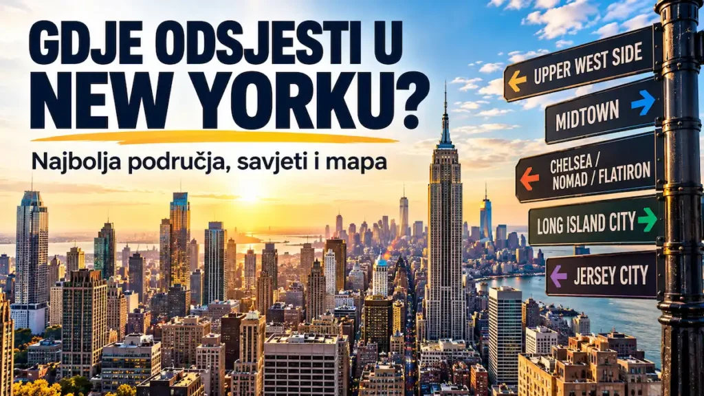 Gdje odsjesti u New Yorku? Najbolji kvartovi za prvi posjet 24 Gdje odsjesti u New Yorku – najbolja područja za smještaj