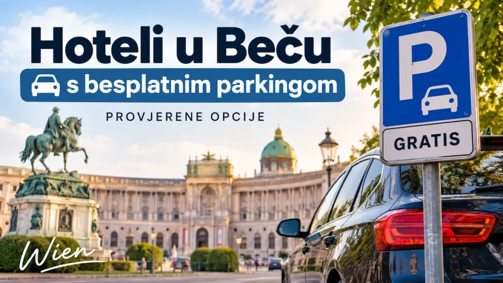 Hoteli u Beču s besplatnim parkingom – provjerene opcije