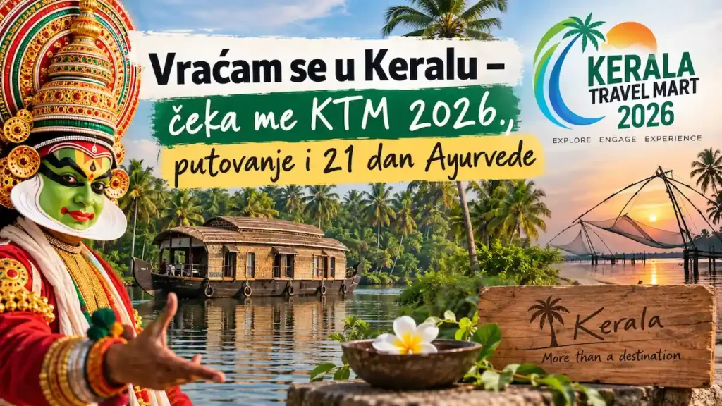 Kerala Travel Mart 2026, putovanje kroz Keralu i 21 dan Ayurvede
