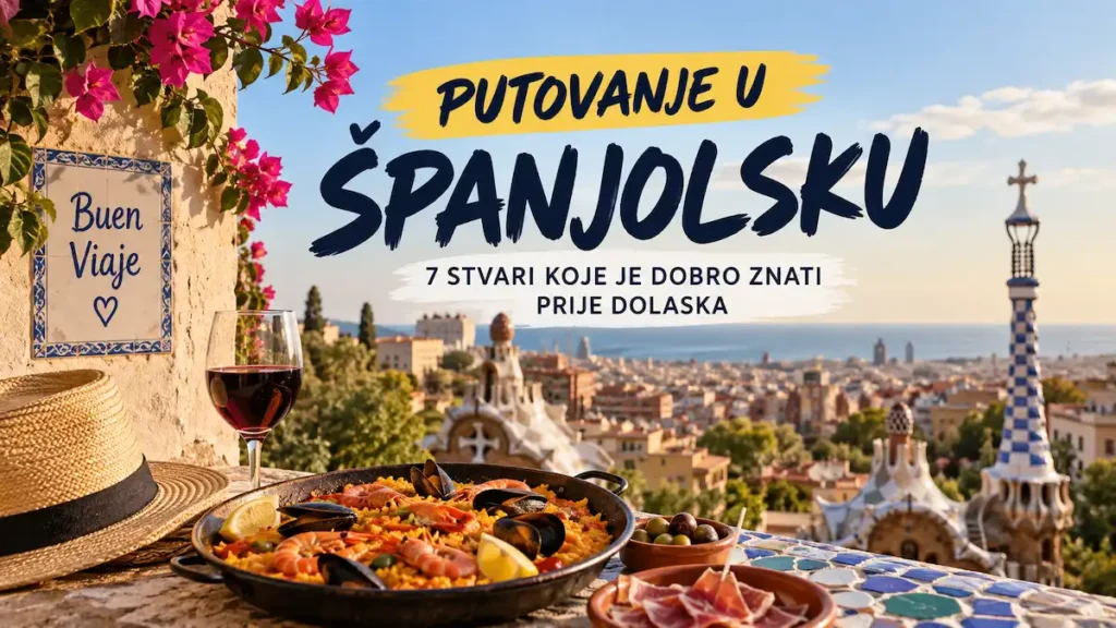 Putovanje u Španjolsku: 7 stvari koje je dobro znati 4 Putovanje u Španjolsku – savjeti, običaji i stvari koje treba znati prije dolaska