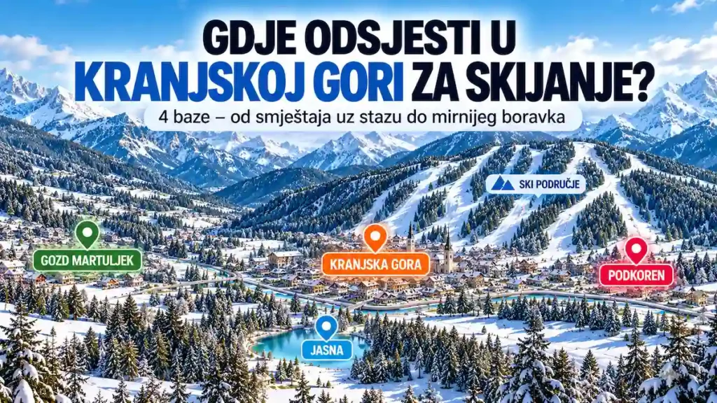 Gdje odsjesti u Kranjskoj Gori za skijanje: najbolje lokacije uz staze 11 Gdje odsjesti u Kranjskoj Gori za skijanje