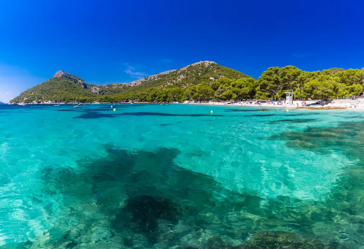 Playa de Formentor na sjeveru Mallorce